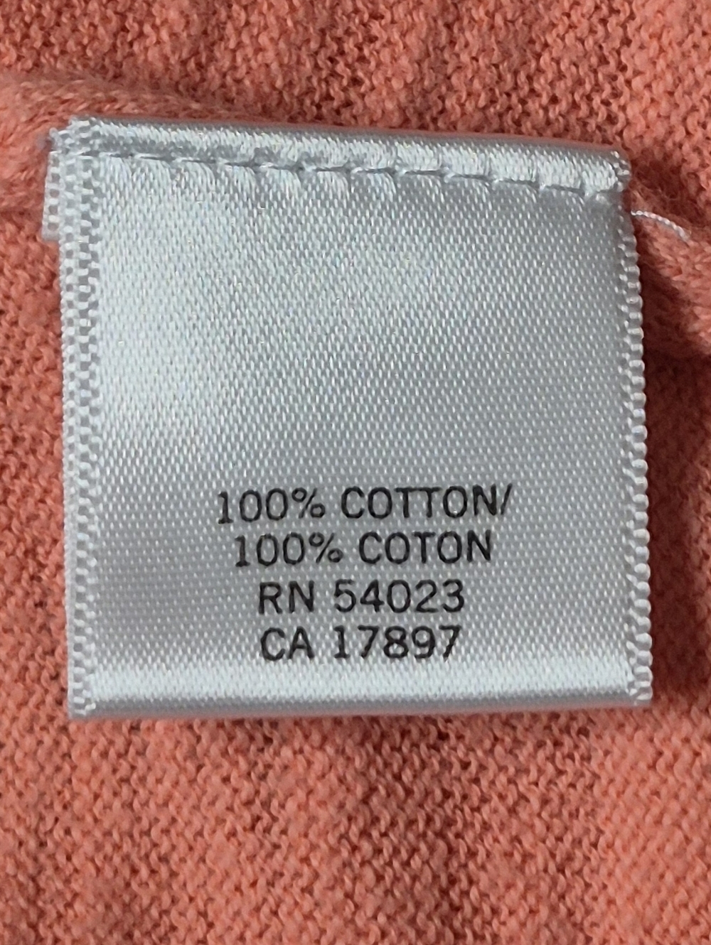 Banana Republic Coral Cardigan Lightweight Knit Button Front Pocket Sweater Sz L - Picture 9 of 9